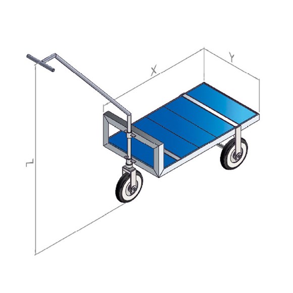 Køkken Transportvogn Zoni - 300 kg.