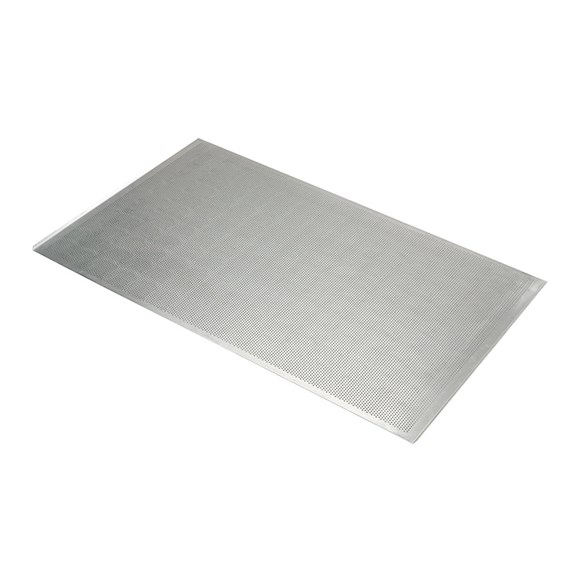Bageplade 780x580 mm. Perforeret med 2 sider