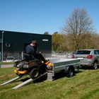 Sikkerhedsrampe - Lige, 1000 kg. - 2500 x 260 mm