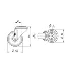 TENTE hjul 8470 IDG 100 P30-13