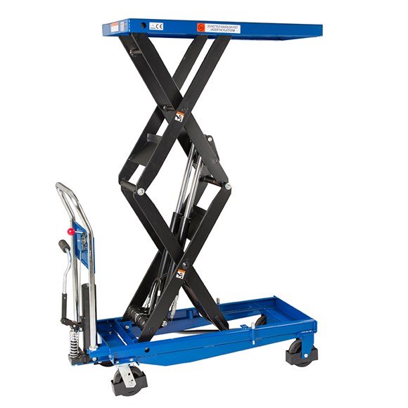 Løftebord - 800 kg. dobb Saks platform: 510x1000mm