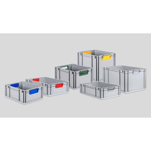 Plastkasse Eurobox 40x30 & 60x40 cm - Alle højder