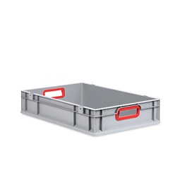 Eurobox, NextGen Color, greb rød , 600x400x120mm
