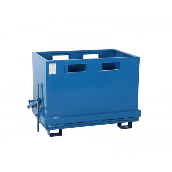 Container med bundtømning