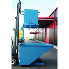 Container for bundtømning 700 liter