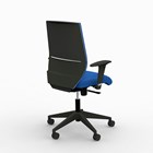 Task 2 Kontorstol med Armlæn - Blå