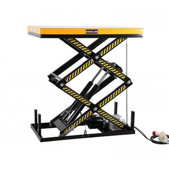 Løftebord 1000 kg platform mål 1300 x 820 mm.