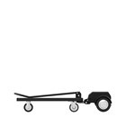 Elektrisk Ladvogn 300 kg, foldbar