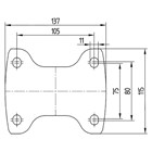 TENTE hjul 3478 UOH 160 P63 FAD.