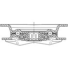 TENTE hjul 3477 UOH 160 P63 FAD