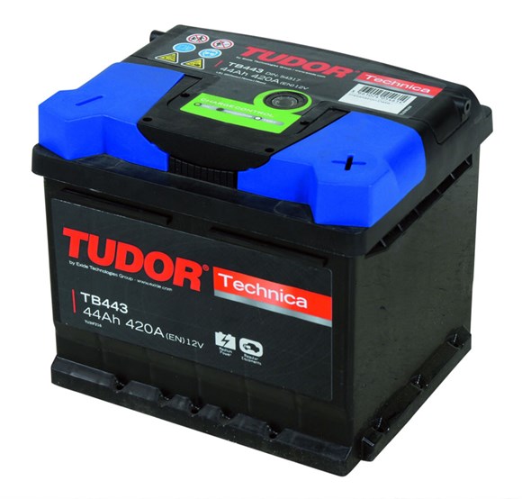 Batteri - Blysyre 12V / 44 Ah