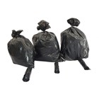 Sort plastiksæk 60 L. i karton med 10 ruller