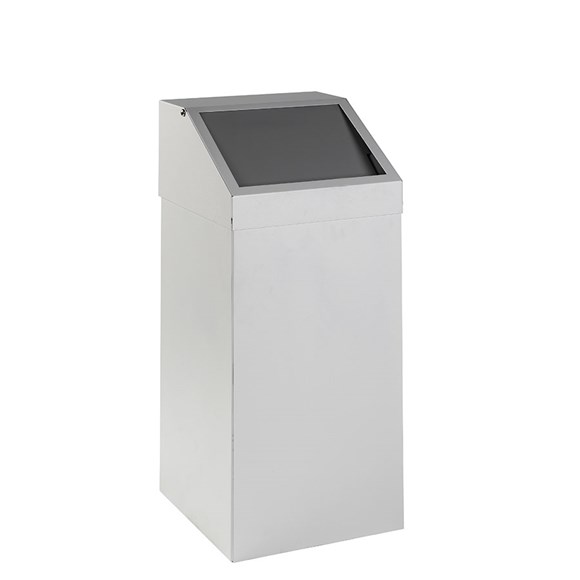 Affaldsbeholder m. enkelvip 50 Liter 280x300x780mm