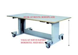 Flexitable 2, stellængde 1500mm. m Hjul, K:240kg.