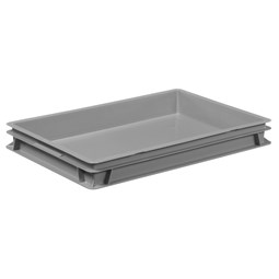 Plastkasse ARCA 14 L 600x400x75 mm u/håndtag
