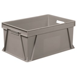 Arca plastkasse Grå 55L 600x400x280 mm.