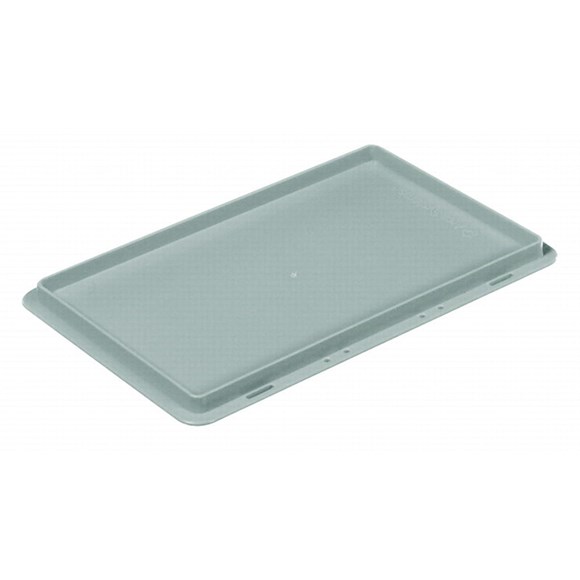 Låg til plastkasse ARCA 300x200 mm grå