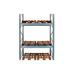 Pallereol: Højde 2000 mm. 6 pallepladser i alt