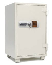 Brandsikkert dokumentskab, 16 ringbind, 278 L