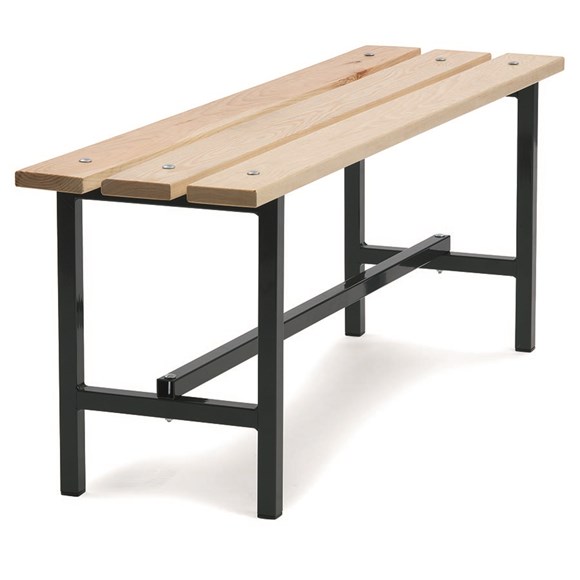 Bænk fritstående fyrretræ L:110 cm.