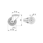 TENTE hjul 3470 UOH 100 P30 - 13,0 FAD