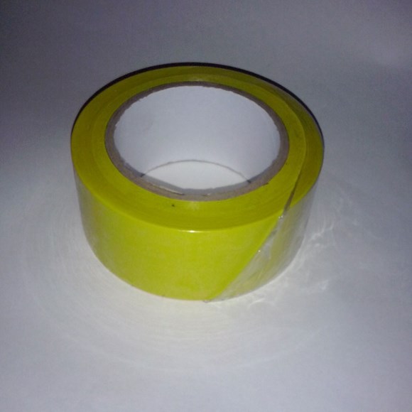 Safety tape 50mm x 33m Gul
