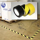 Safety tape 50mm x 33m Gul