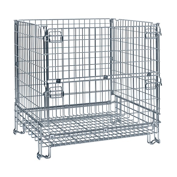 Trådkurv med ben 1200x1000x1180 mm.