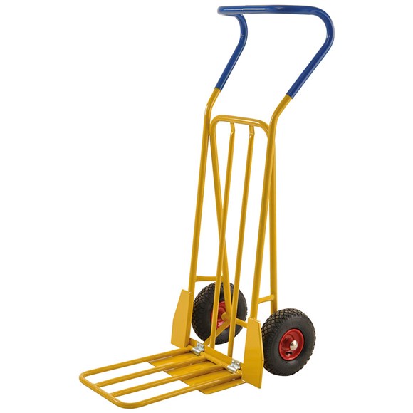 Sækkevogn med ergonomisk håndtag