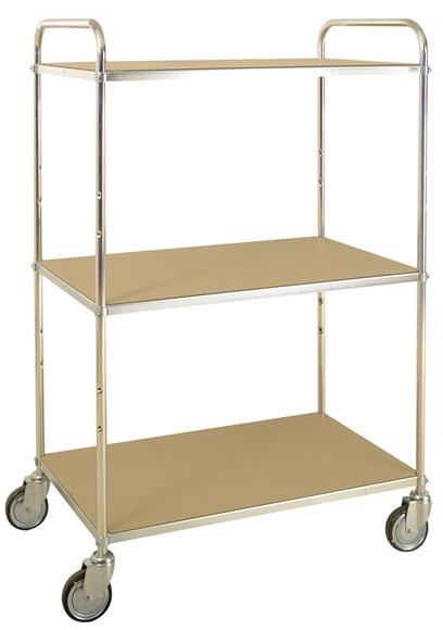 ESD hyldevogn med 3 hylder høj model