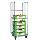 Rullecontainer med 2 sider