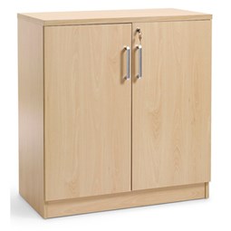 Kontorskab Quantum 800x420x875 mm lås bøg