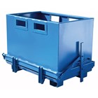 Container for bundtømning 700 liter