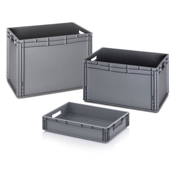 Plastkasse AUER 60x40 & 80x60 cm -  Alle højder