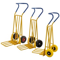 Sækkevogn med ergonomisk håndtag