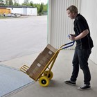 Sækkevogn med ergonomisk håndtag