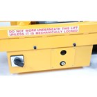 Løftebordsvogn 500 kg elektrisk 1010 x 520 mm