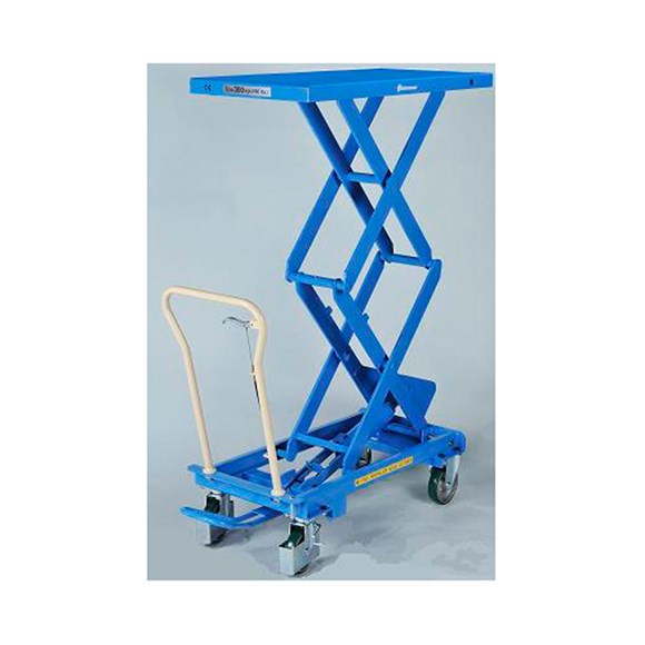 Bishamon løftebordsvogn, dobbelt saks - 150-500 kg