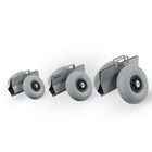 Vogn til plader 125 mm. Punkterfri PU Dæk 260x85 m