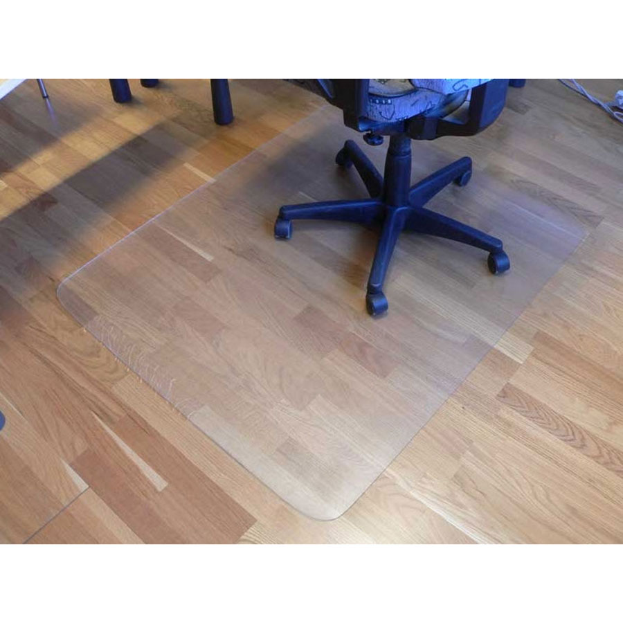 Kontormåtte bxl: 1,2m x 1,5m Transparent