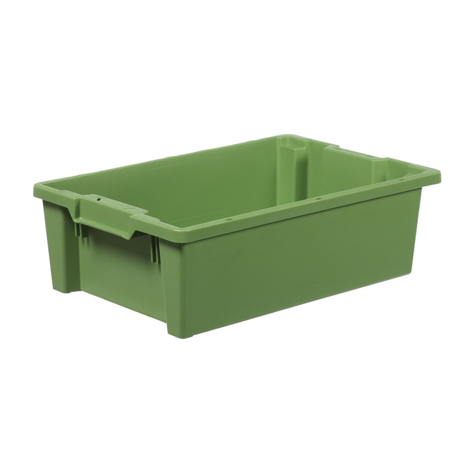 Fødevarekasse Tellus 32 L 600x400x180 mm grøn