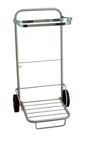Affaldsvogn, mobil med store hjul