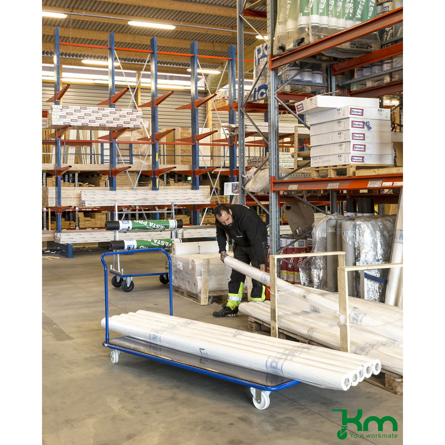 Ladvogn stor model med nylonhjul 2150x1000mm