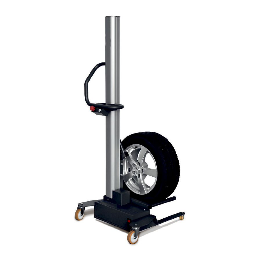 Elektrisk hjul løfter - 1180 mm - 60 kg