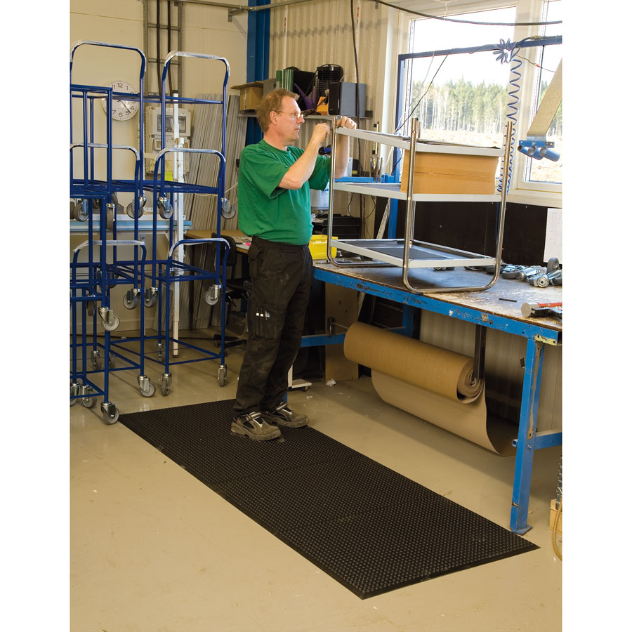 Boblemåtte - Senso Elite grafit grå mål: 0,9x2,1m.