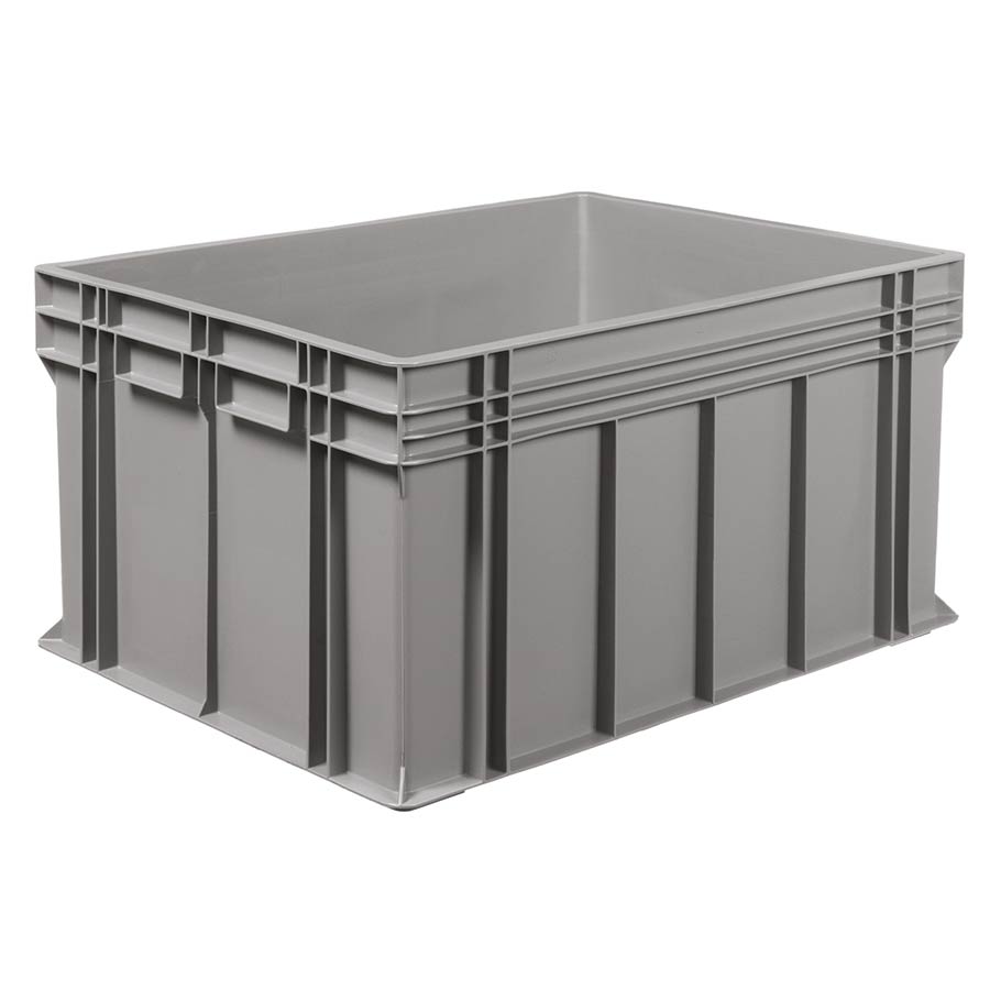 Plastkasse ARCA 165L 800x600x415mm u/håndtagshul