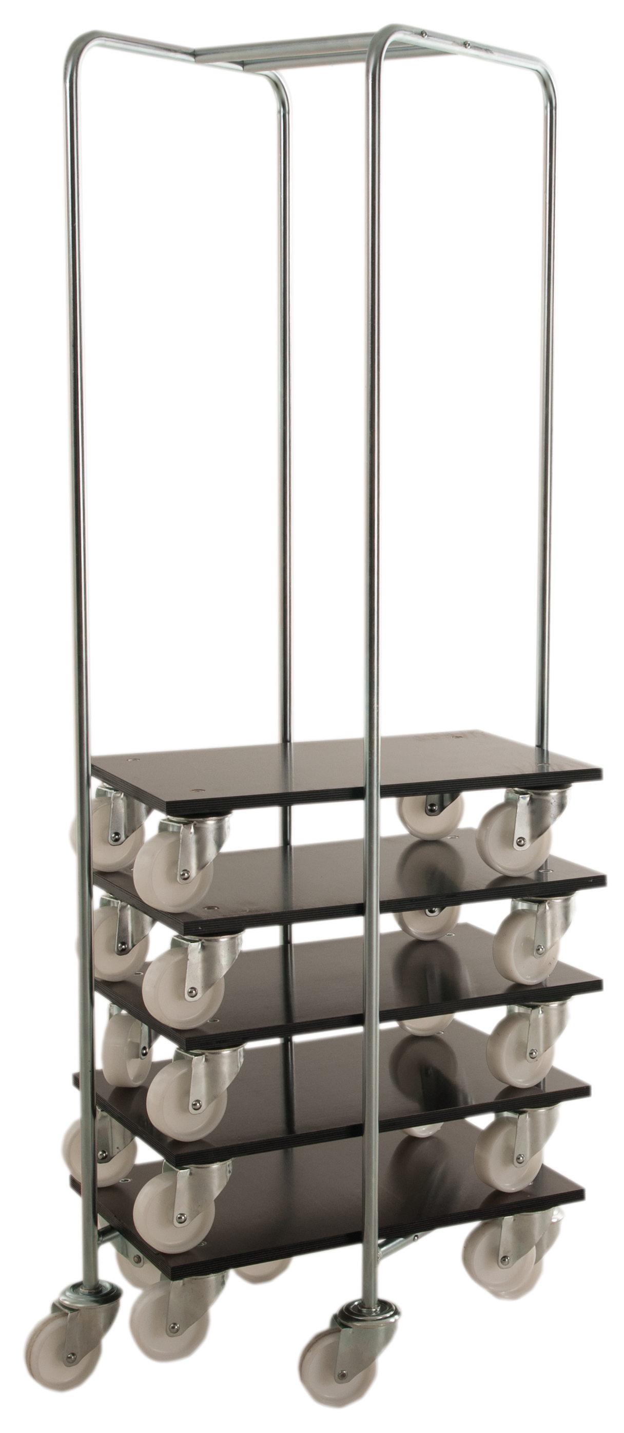 Trallestativ for 10 traller (uden traller)