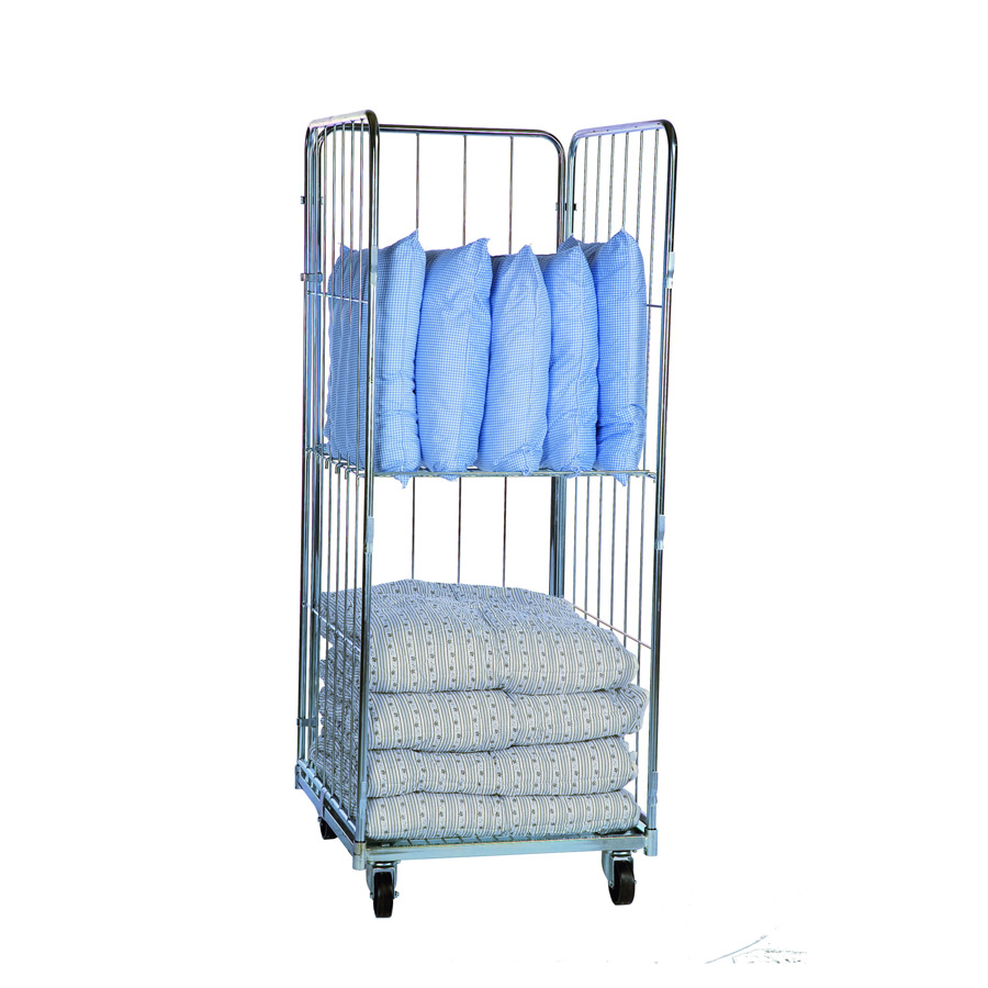 Rullecontainer med 3 sider