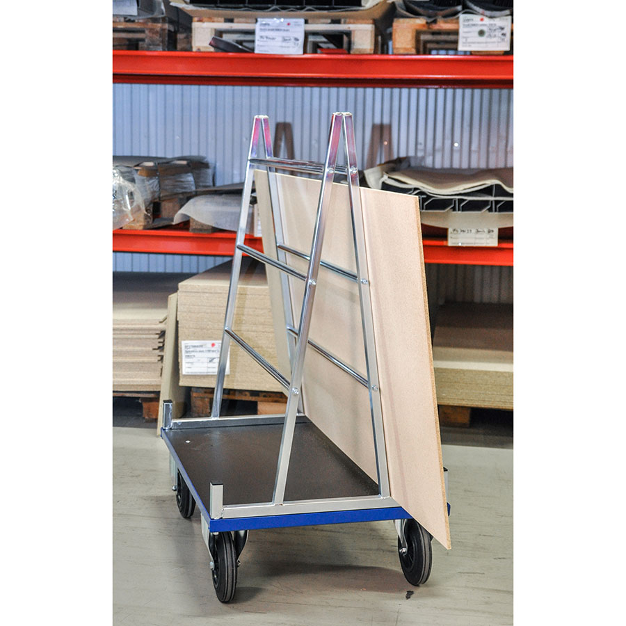 Gipsplade grenreol vogn 500 kg.