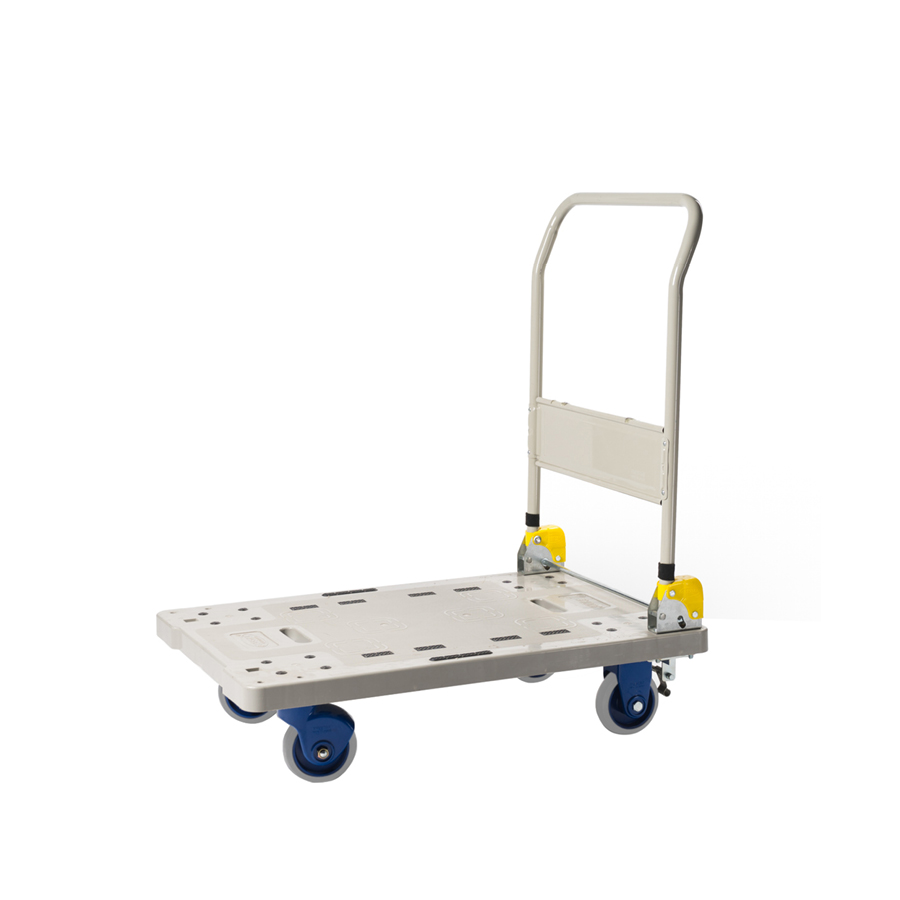 Prestar plast ladvogn sammenklappelig hånd. 300 kg